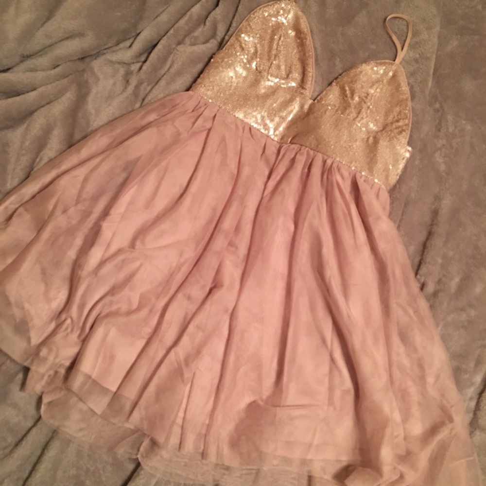 Sparkly tulle dress